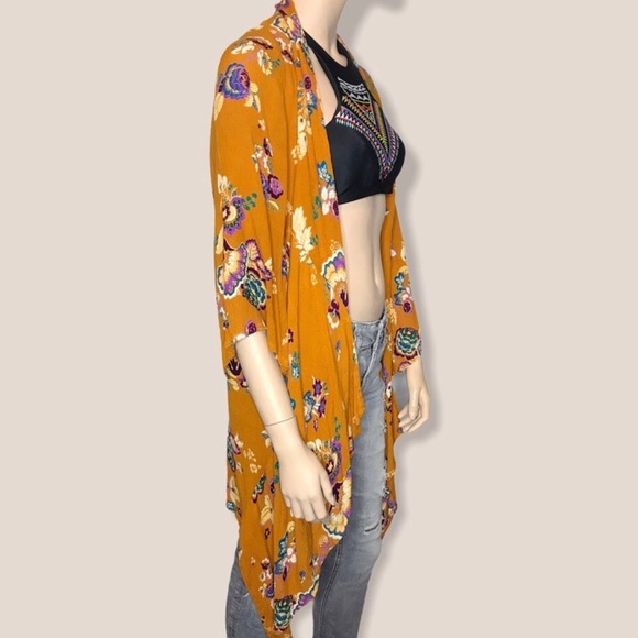 Patrons of Peace By Anthropologie Floral Kimono - Picture 5 of 6
